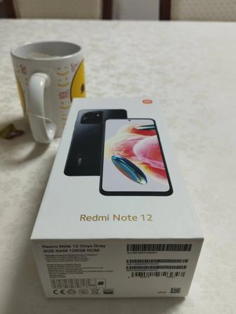 Срочно продам телефон Redmi Note 12 новы с каробками состоение очен хороши