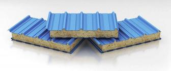 Стеновые и кровельные сэндвич панели.