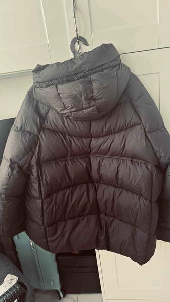 Пуховик шикарный шоколадный