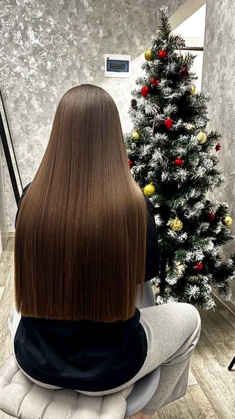 Кератиновое выпрямление,Ботокс ,Холодное , Реконструкция волос