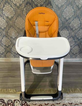 Стульчик для кормления Peg-Perego Prima Papa Zero/Siesta оранжевый