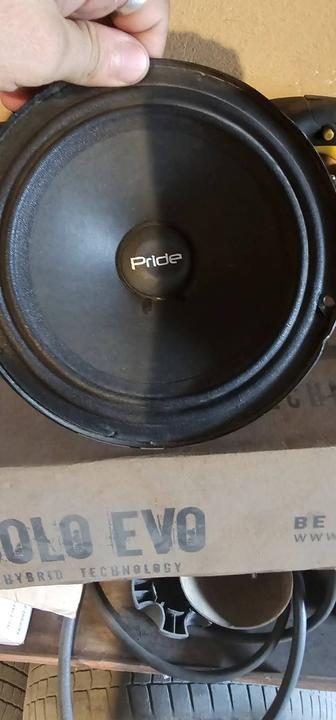 Продам колонки pride solo evo 150 ват в идеальном состоянии