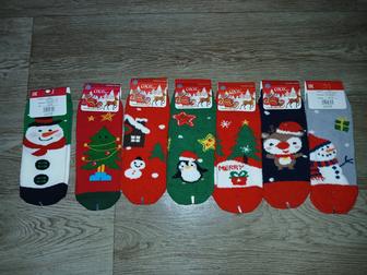 Продам новые детские новогодние носки