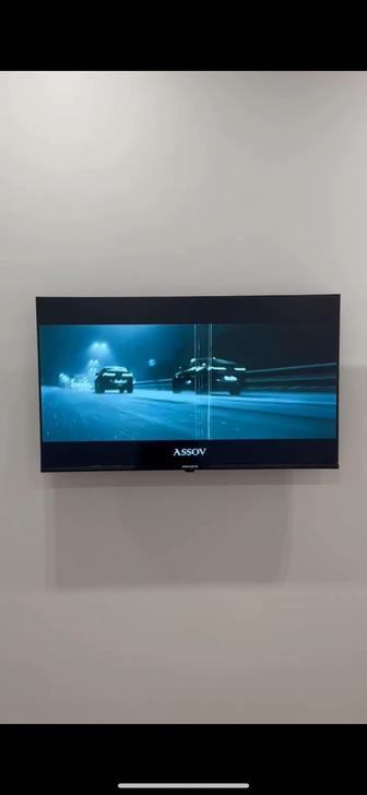 Продам смарт телевизор диагональ 109 Beko Hd вместе с кронштейном