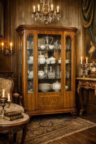 Европейская винтажная витрина 1930-40х годов