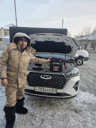 Прикурить авто пусковой устройства Telvin 12/24 вольт