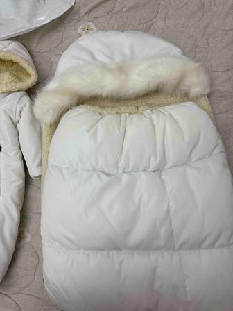 Продам зимний конверт с комбинезоном