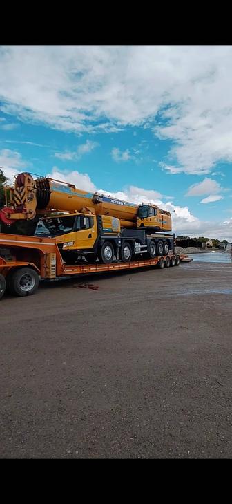 Услуги автокран 100тон