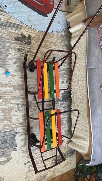 Санки для двух детей