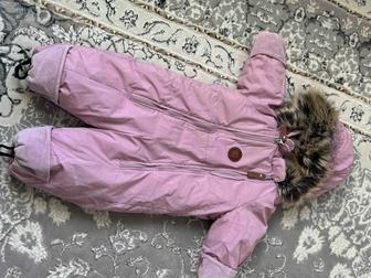 Детский зимний комбинезон финской фирмы Kerry на возраст от 0-1,5