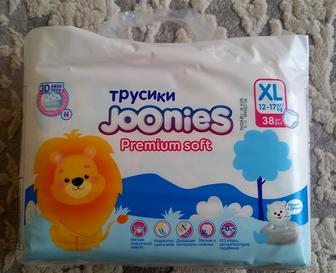 Joonies Premium Soft подгузники-трусики XL152 шт, 12-17 кг