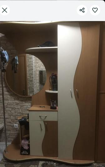 Прихожая пенал,цвет ясень