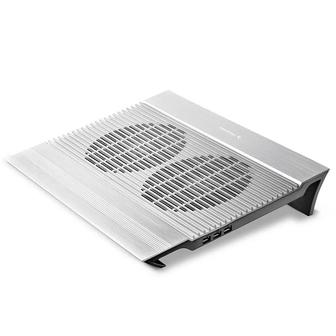 Подставка охлаждающая для ноутбука DEEPCOOL N8. Алюминиевая