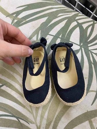 Новые детские летние туфли Gap 1.5-2 года