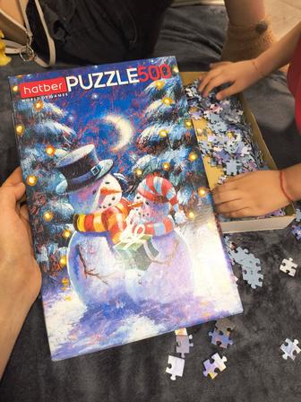 Пазл 500 деталей бесплатно