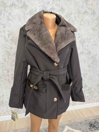 Продам новую куртку с норковым воротником