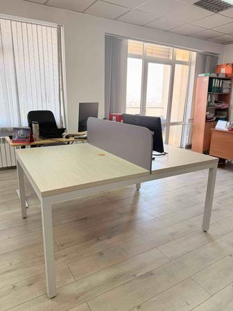 Новый офисный рабочий стол на 2 места 5 шт