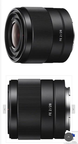 Объектив Sony FE 28mm F/2.0 (SEL28F20)