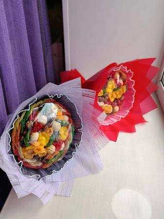 Букет из сухофруктов,съедобные букеты