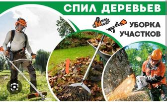 Уборка территории любой сложности