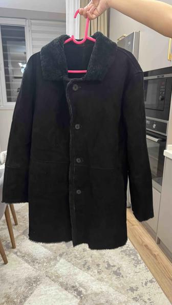 Продается новый мужской дубленка чисто из натуральный овчины шерсти