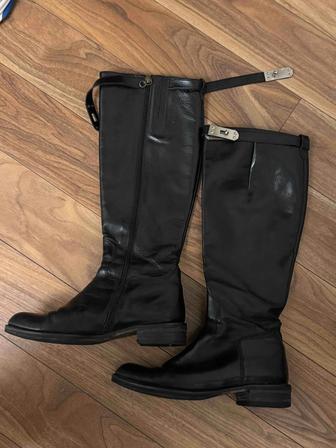 Женские сапоги зимние nursace натуральная кожа