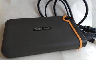 Срочно продам внешний жесткий диск Transcend StoreJet 1ТБ