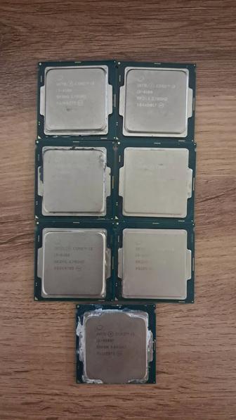 Продаются рабочие процессоры i3 9100f I3 6100