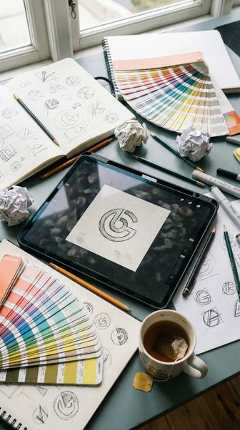 Дизайн логотипов и продающих презентаций. Стильно и быстро