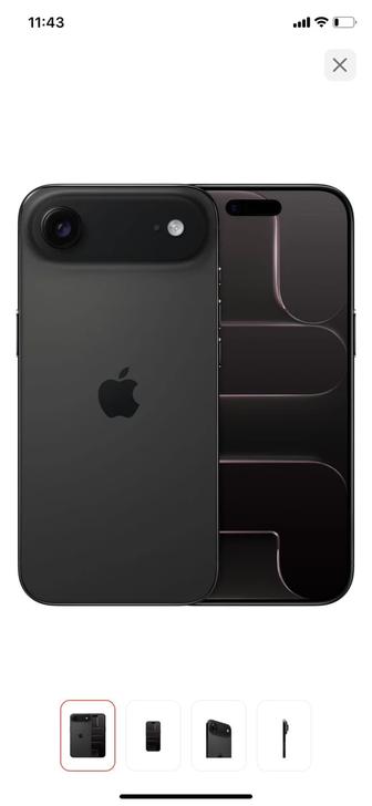 Продам IPhone 17 air 256Gb