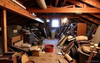Уборка подвала, чердака
