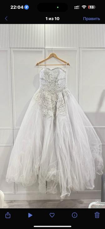 свадебное платье 42-46 р. 2шт
