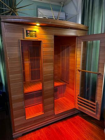 Инфракрасная сауна 2-местная Премиум Отличное состояние