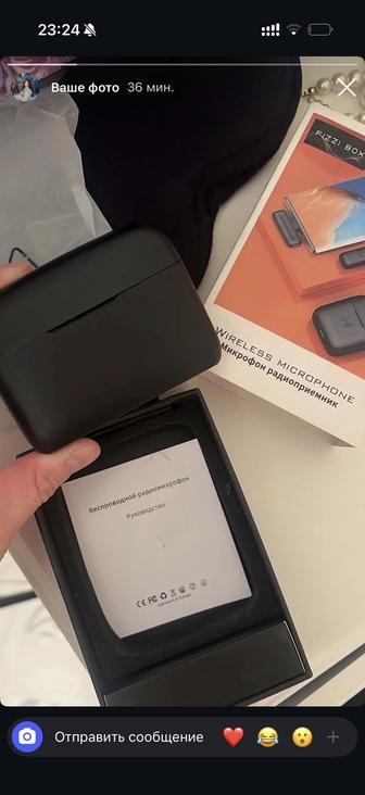 Петличка ,беспроводной микрофон