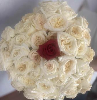 Свежие. Букет гүл Сатылады. 51роза Срочно