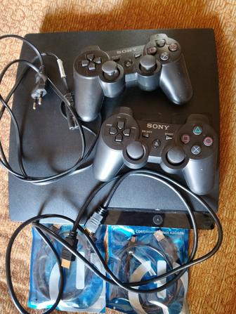 Продам PS3 slim 500гб