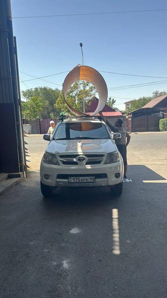 Услуги перевозки Тойота хайлюкс с кунгом