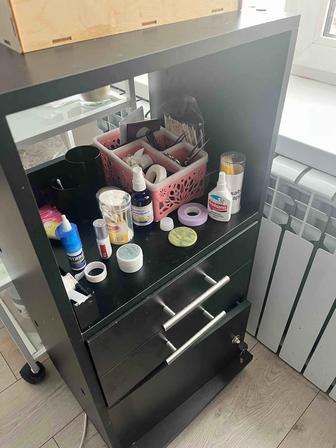 Этажерка, помощник, полка на колесах