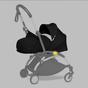 Люлька текстильная черная Babyzen YOYO