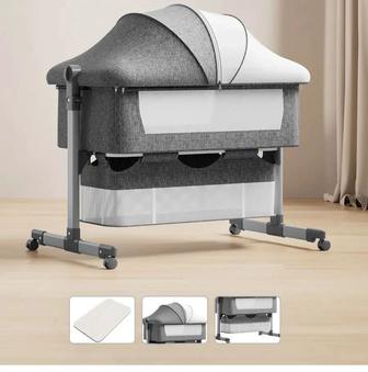 Приставная кровать манеж