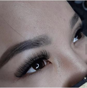 наращивание ресниц