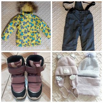 Продам зимний комплект для девочки