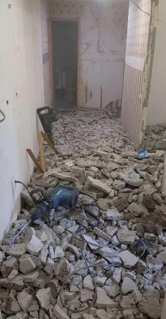 Демонтаж стен