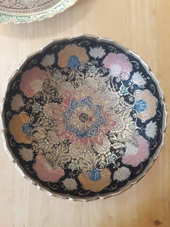 Вазочки и пепельница из латуни