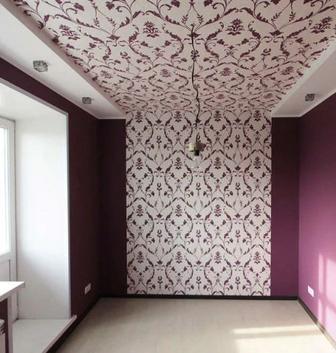 Поклейка обоев