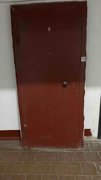 Железная входная дверь, полотно 83см