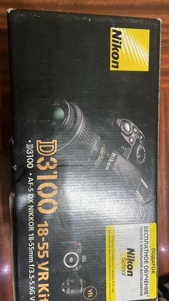 Продам фотоаппарат Nikon D 3100 18-55