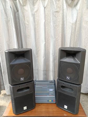 Комплект звука Dynacord (china) EV прокачанный