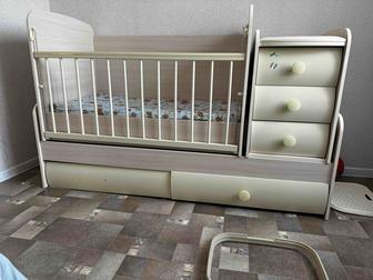 Отдам даром детскую кроватку
