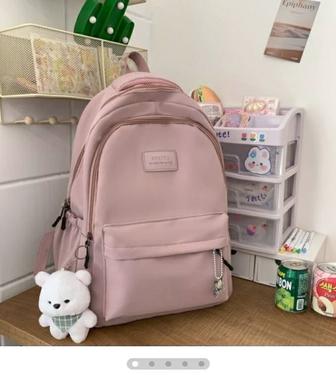 Школьный рюкзак для девушек разный цвета оптом 15 штук